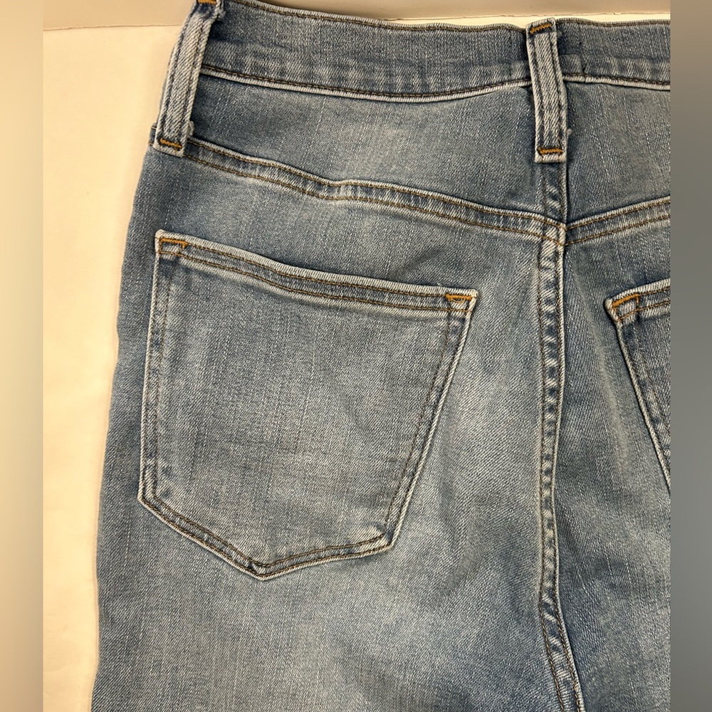 J CREW Women's High Rise Skinny Light Wash Jeans Size 27 - Picture 9 of 12